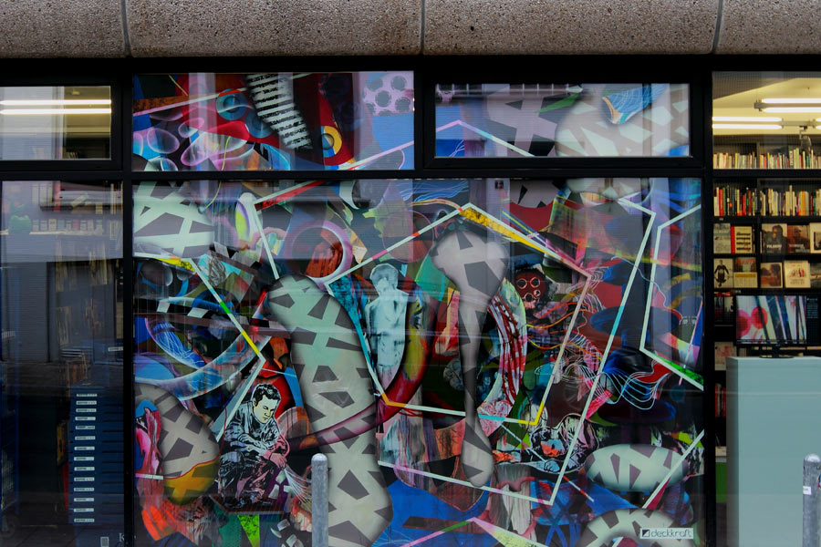 shop window at bookstore König, Düsseldorf